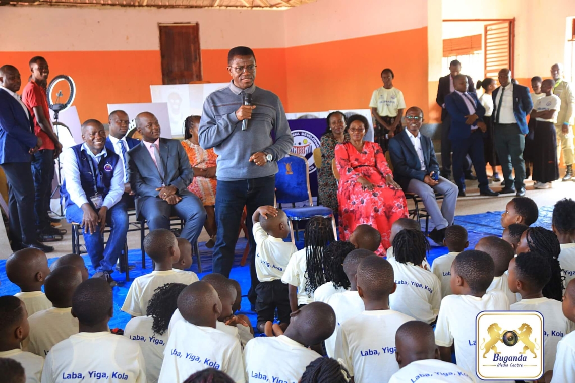 Katikkiro Mayiga addresses the Abasaakaate, urging them to maintain self-discipline and take control of their lives during their formative years Katikkiro Mayiga addresses the Abasaakaate, urging them to maintain self-discipline and take control of their lives during their formative years